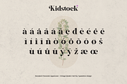 Kidstock, a Serif Font by ilhamtaro (Thumbnail 10 of 11)