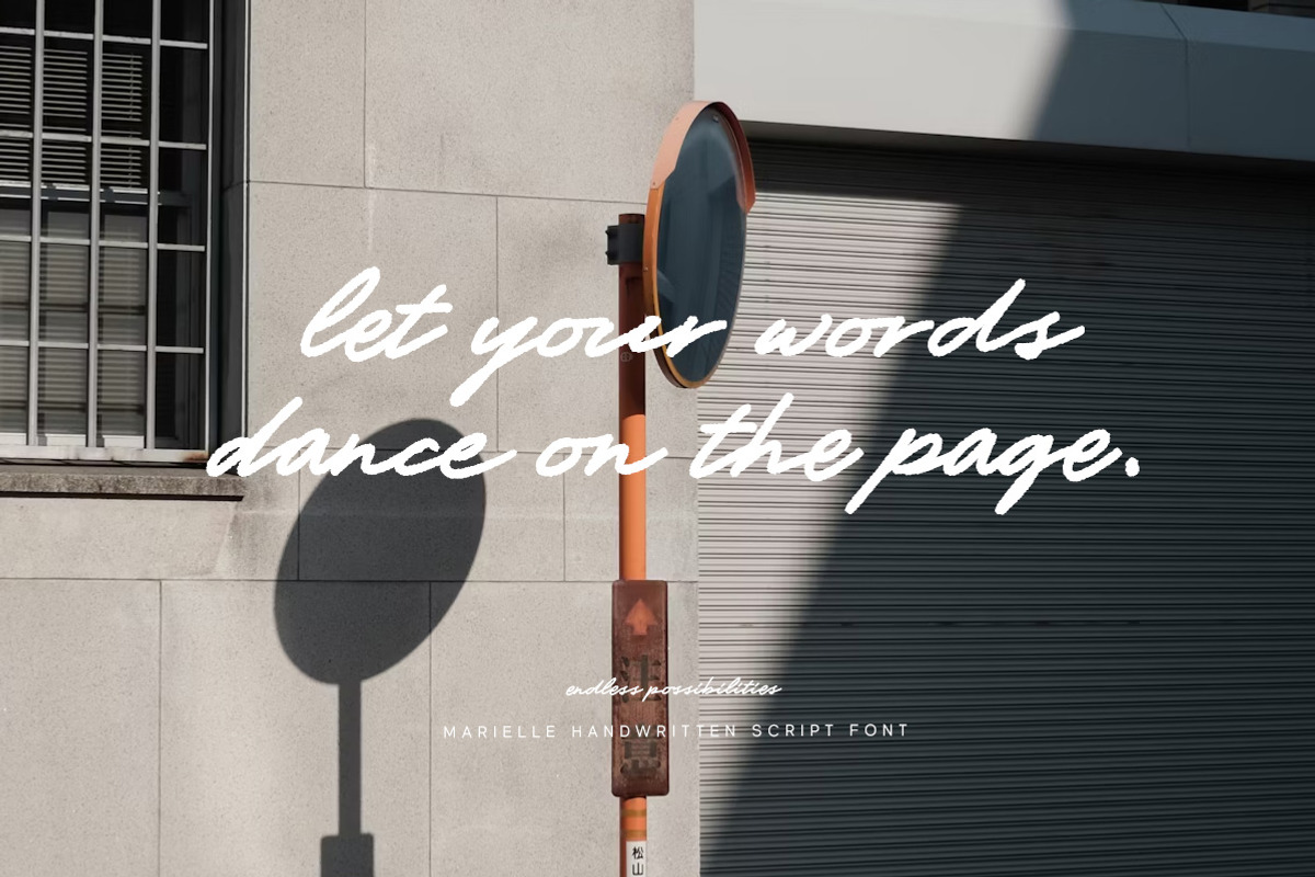 Marielle Brush Script, a Handwritten Font by Letterhend Studio (Photo 3 of 10)