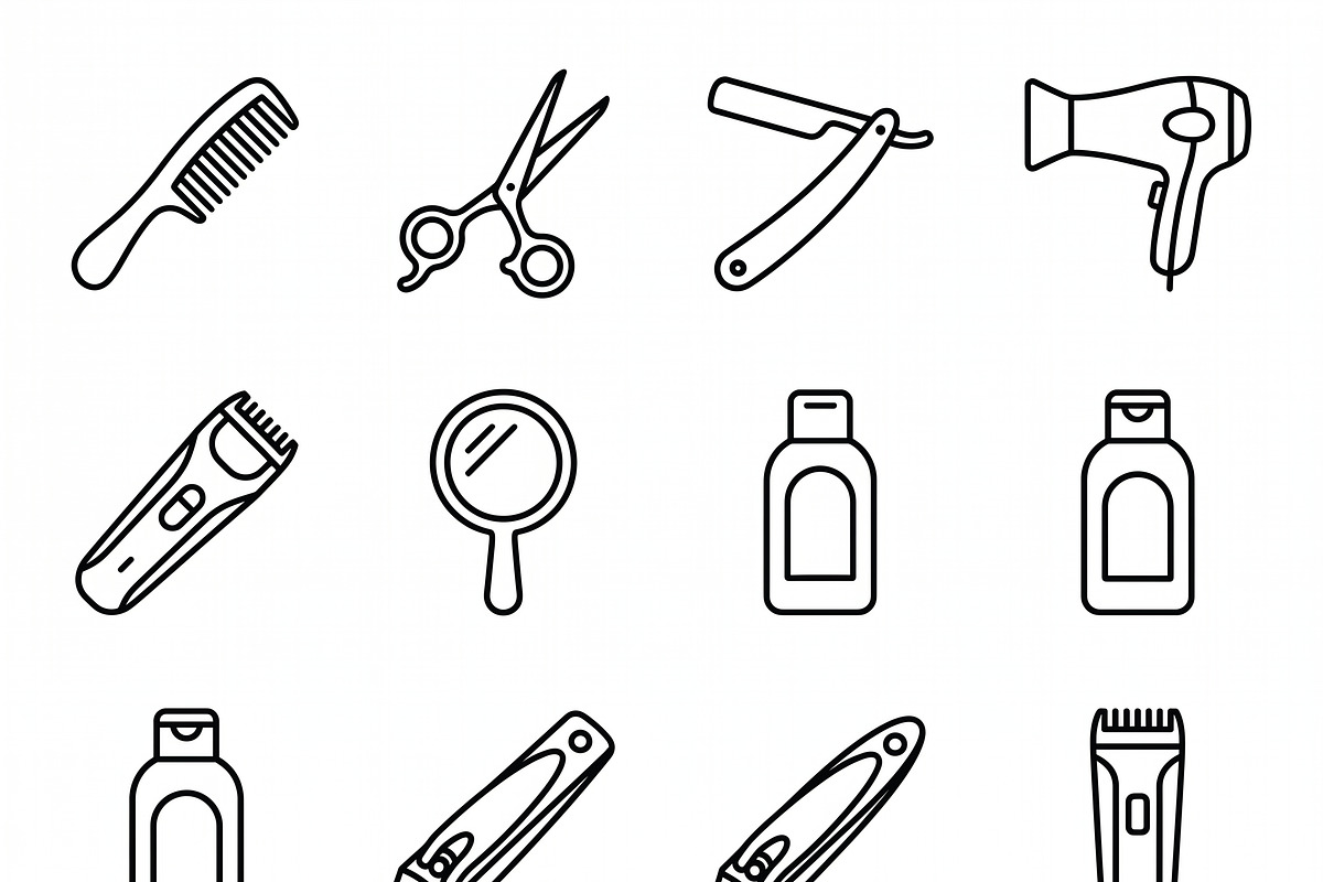 31 Vector Pet Care Outline Icons, an Outline Icon by adenpinkstore (Photo 3 of 18)