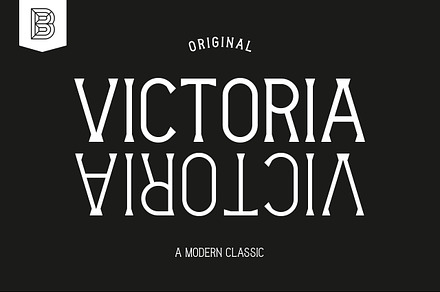 Victoria Typeface