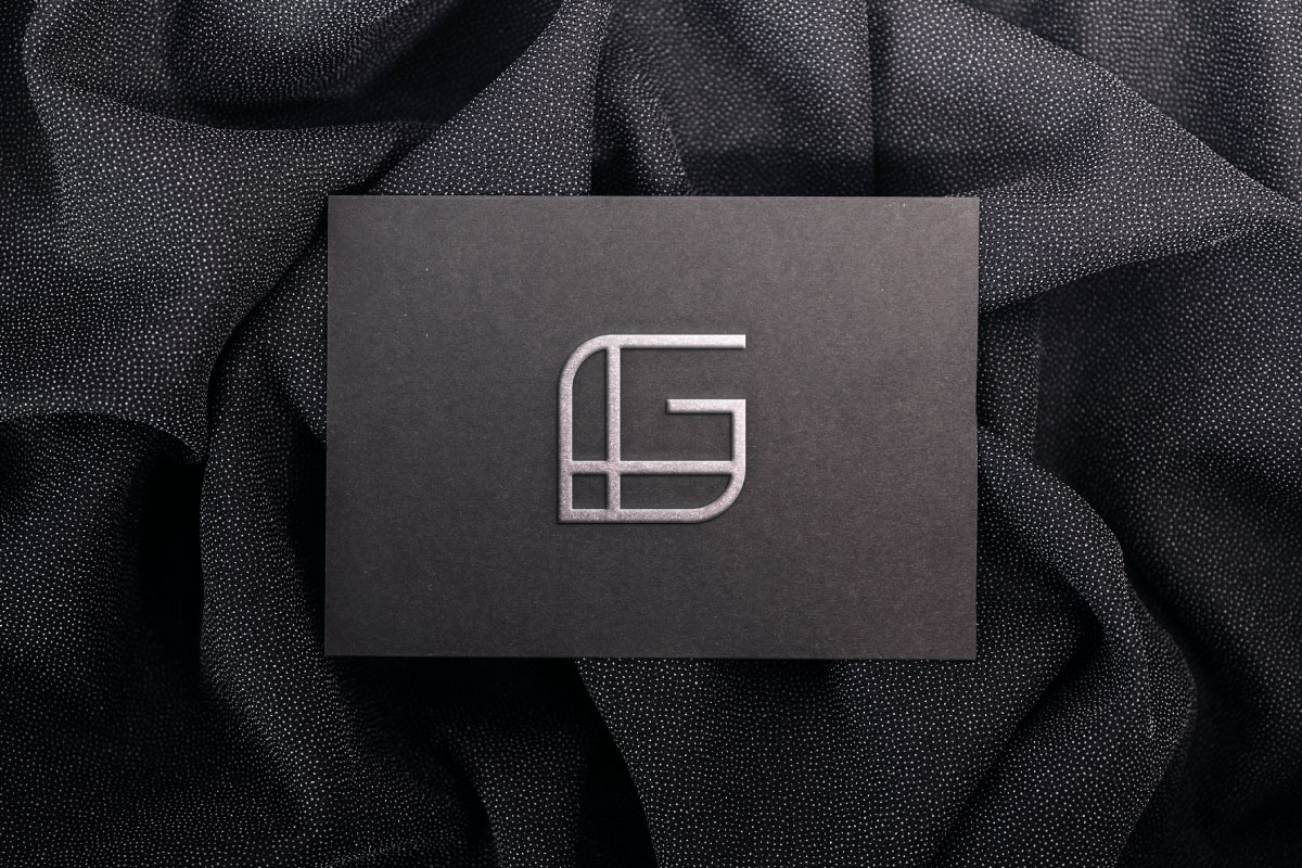 Modern LG Logo Minimal Green Branding preview 5