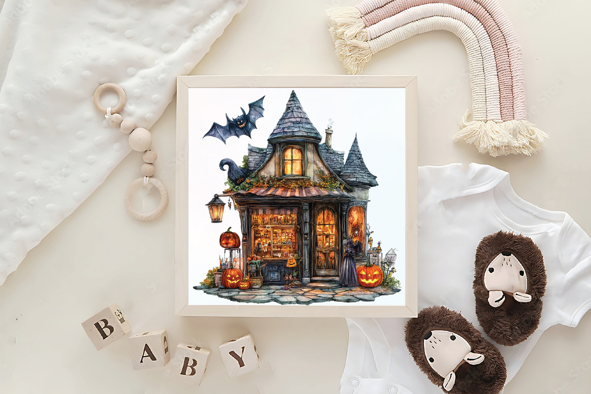 Halloween Storefront Sublimation, an Illustration by CraftArtStudio (Photo 6 of 6)