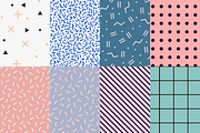 Black and white set memphis patterns, a Pattern Graphic by Fay_Francevna (Thumbnail 2 of 3)