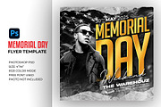 Memorial Day Flyer, a Flyer Template by Artonix (Thumbnail 4 of 4)