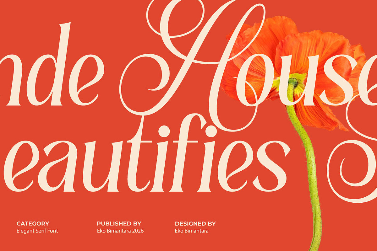 Seramonde; Display Serif Font, a Serif Font by Eko Bimantara (Photo 2 of 12)