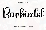Barbiedol, a Handwritten Font by FreshTypeINK (Thumbnail 1 of 8)