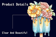 Whimsical Summer Ice Cream Clipart, a Seasonal Illustration by CitraGraphics (Thumbnail 6 of 6)