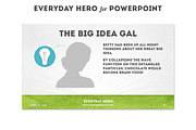 Everyday Hero Powerpoint HD Template, a Presentation Template by Blixa 6 Studios (Thumbnail 7 of 10)