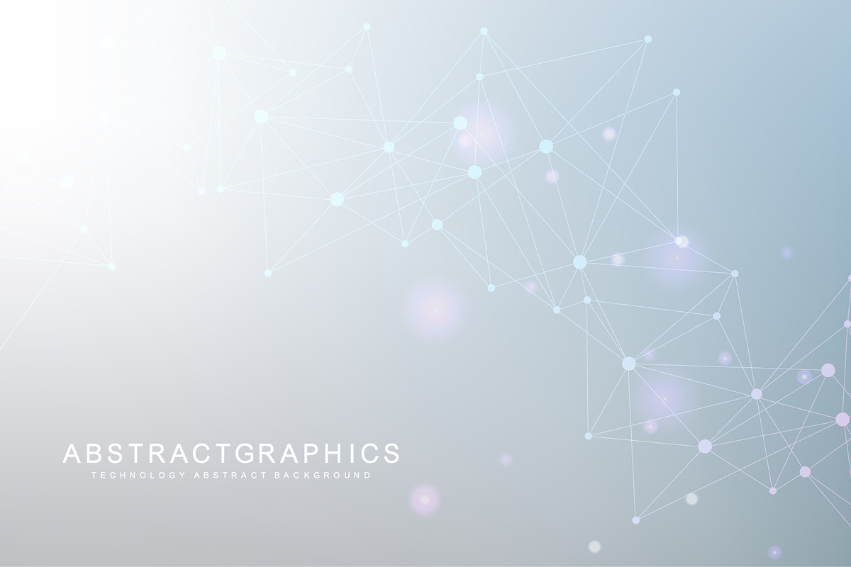 Structure molecule and communication, a Background Graphic by pro500