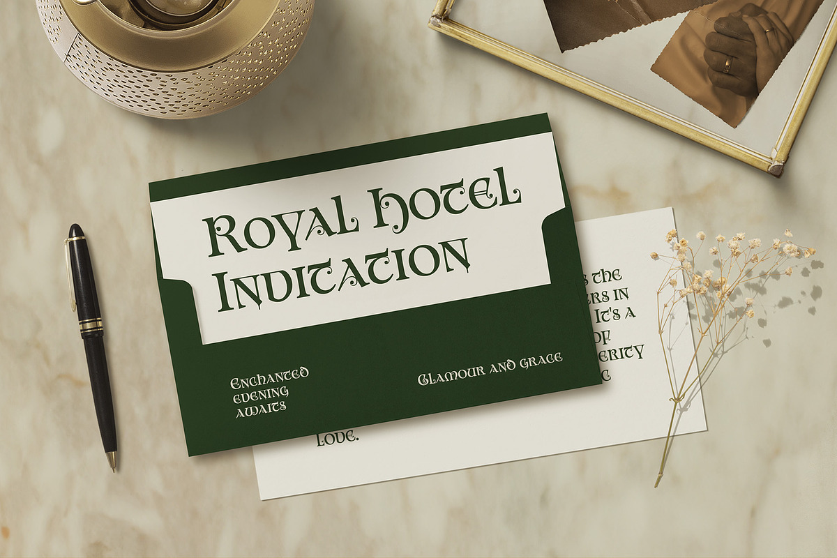 CS Lizbeth – Uncial Font, a Sans Serif Font by Craft Supply Co. (Photo 7 of 8)