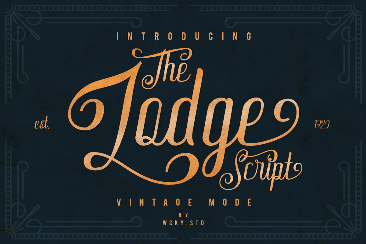 The Lodge Script - 30% OFF