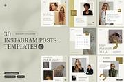 Instagram Posts Canva Templates, a Social Media Template by Vasya Kobelev (Thumbnail 1 of 8)