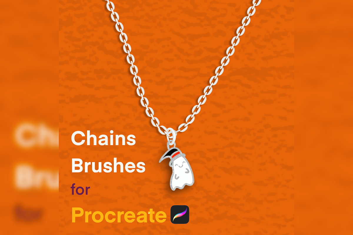 Procreate Chain Brushes More than 35, a Brush Add-On by byMariZen (Photo 1 of 4)