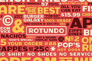 Rotundo — Friendly, pudgy sans, a Sans Serif Font by SimpleBits® (Thumbnail 2 of 5)