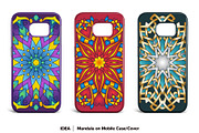 Mandala Vector Ornaments Bundle, a Decorative Illustration by pixaroma (Thumbnail 10 of 43)