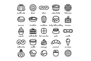 400+ outline FOOD ICONS, an Outline Icon by marusdesign (Thumbnail 13 of 24)