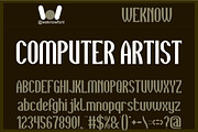 Butter Coffee font, a Sans Serif Font by weknow (Thumbnail 2 of 8)
