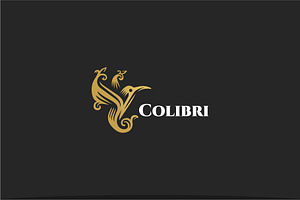 Hummingbird Colibri Logo