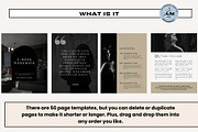 Ebook - Noir Luxe, a Social Media Template by Freedom Business Shop (Thumbnail 3 of 10)