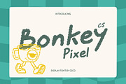CS Bonkey Pixel, a Handwritten Font by Craft Supply Co. (Thumbnail 1 of 8)