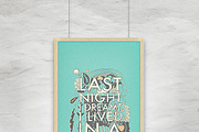 Poster and Flyer Wall Mockup, a Print Template by eamejia (Thumbnail 3 of 5)
