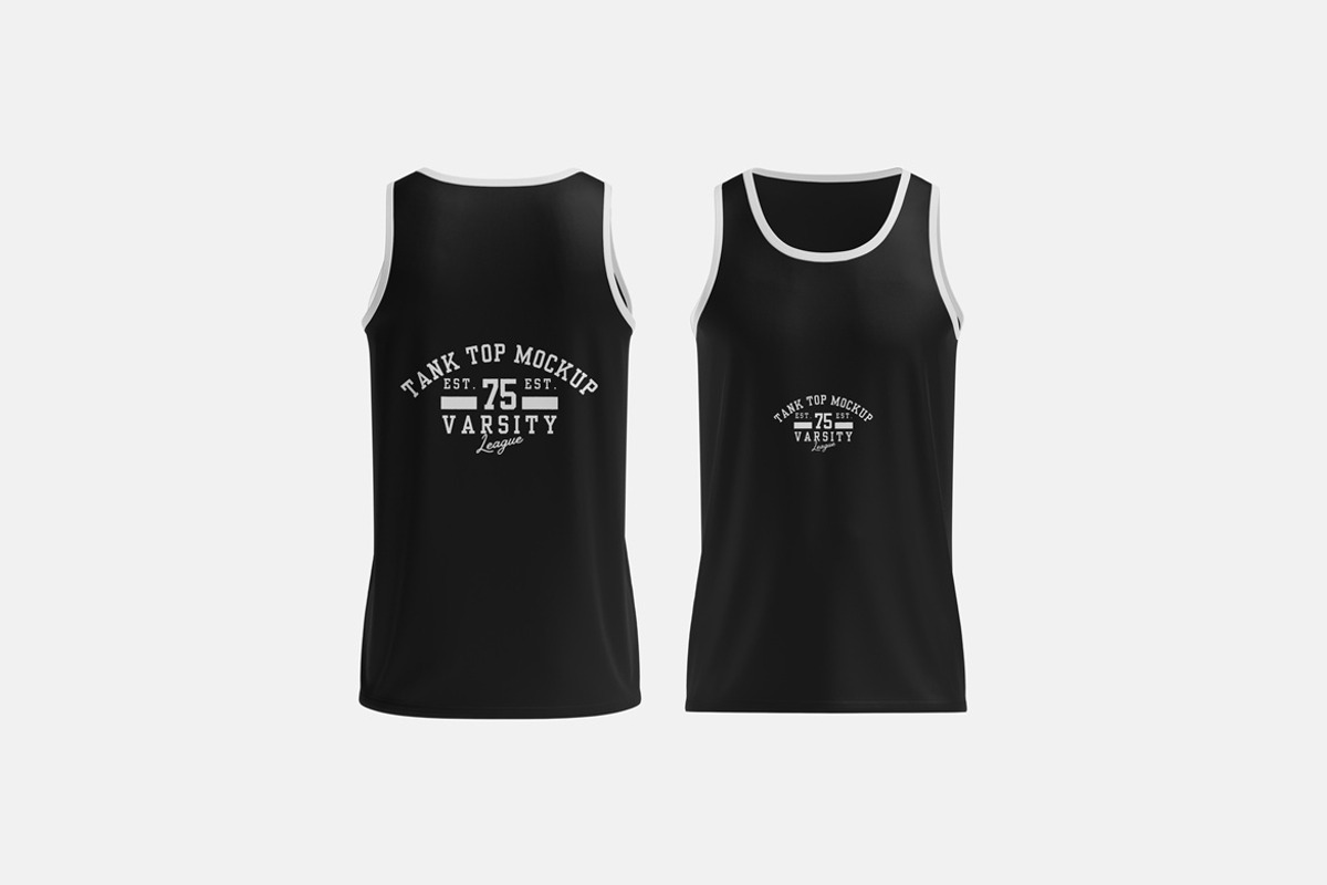 Tank Top Mockup, a Shirt Mockup by PixelPiknik (Photo 2 of 6)