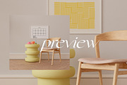 Frame Mockup Set FLORINE, an Advertising Mockup by Bonumo (Thumbnail 7 of 13)