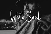 White Soul, a Script Font by M-Studio (Thumbnail 1 of 2)