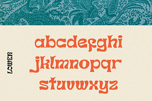 Surreal - 1960s Psychedelic Typeface