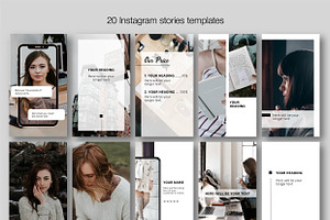 White CANVA Instagram Template N54