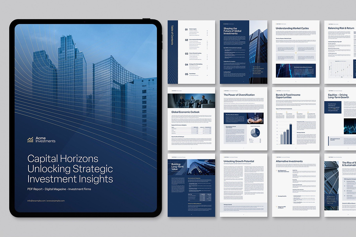 Ebook / Digital Brochure Template, a Brochure Template by BrandPacks (Photo 6 of 6)