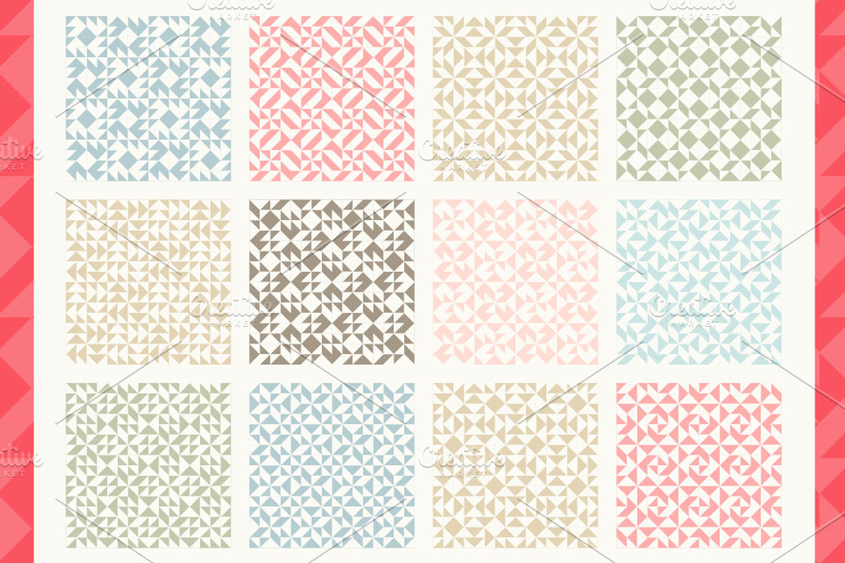 Quilt Geometry #35, a Pattern Graphic by Slanapotam (Photo 2 of 2)