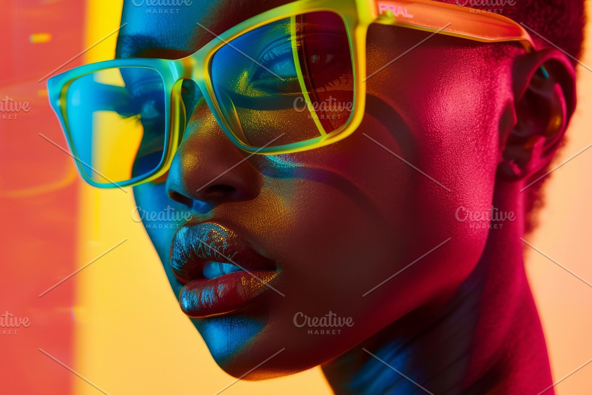 109 Fashion models in sunglasses, a Beauty & Fashion Photo by Handmadefont (Photo 73 of 113)