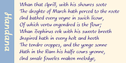 Handana, a Handwritten Font by Ingrimayne Type (Thumbnail 5 of 9)