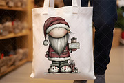 Whimsical Santa Clipart, an Illustration by SinaCreation (Thumbnail 4 of 6)