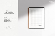 DIN A Black Wood Frame Mockup PSD, a Household Mockup by momomockps (Thumbnail 6 of 9)