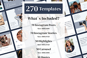 Bolari Canva Social Media Templates, a Social Media Template by VeliusCreativeStudio (Thumbnail 2 of 9)