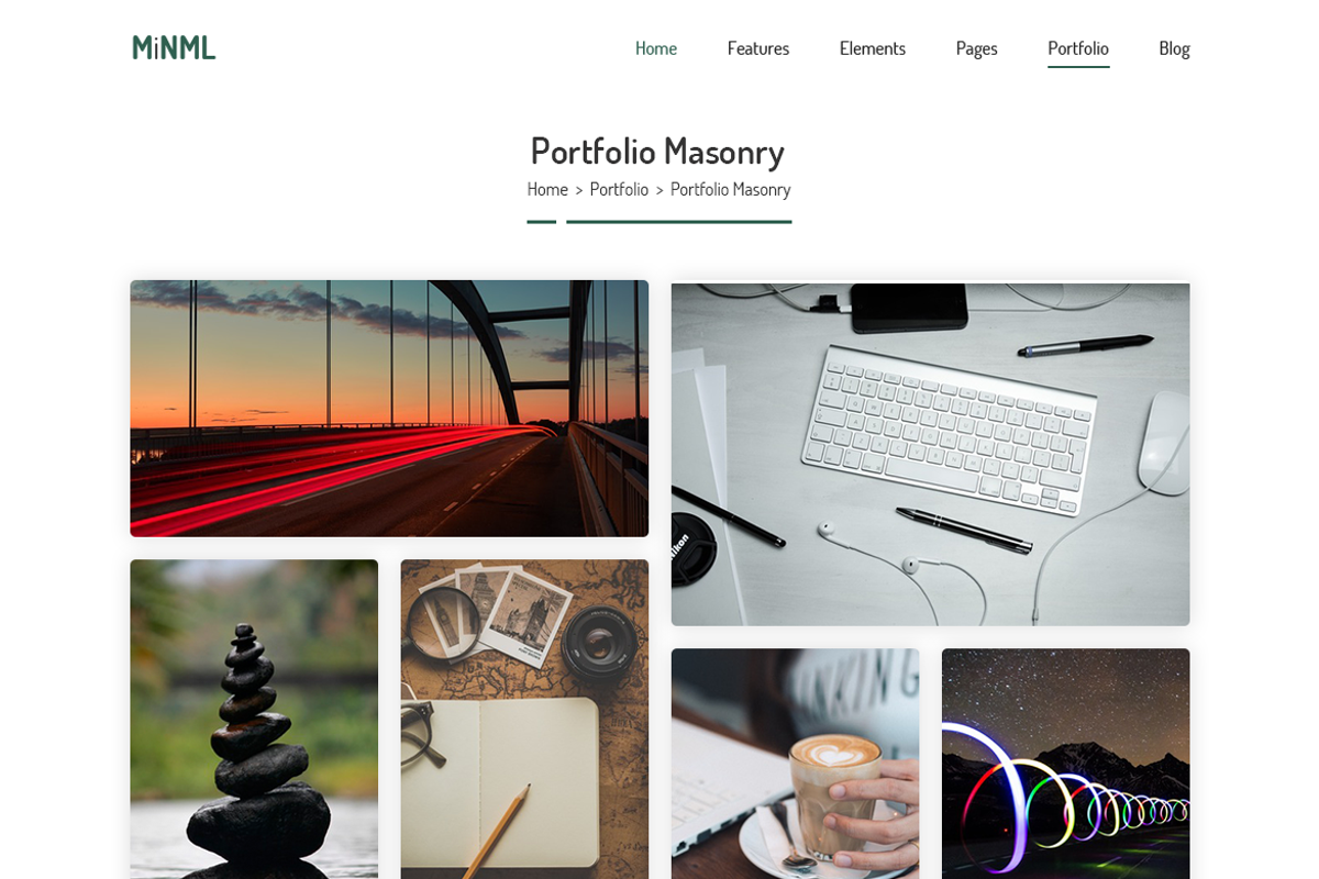 MiNML - Clean & Minimal PSD Template, an UI Kit Template by Saif71 - Shop (Photo 16 of 19)