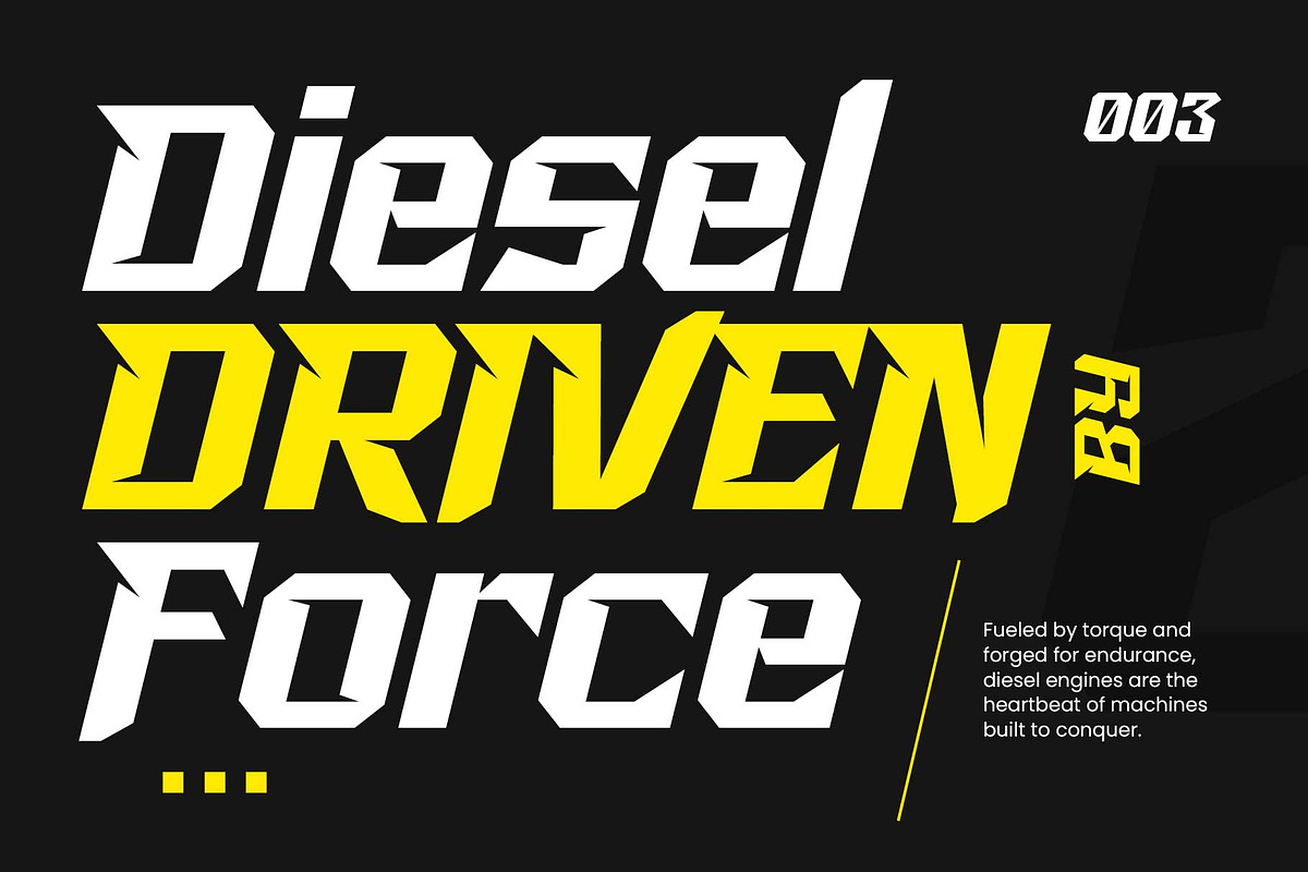 Racing Starter - Sporty Style, a Font by Novitype (Photo 2 of 11)