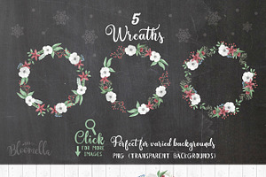 Festive Watercolor Christmas Pack