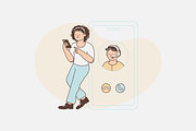 Customer Service Illustration, an Object Graphic by Jump Studio (Thumbnail 10 of 12)