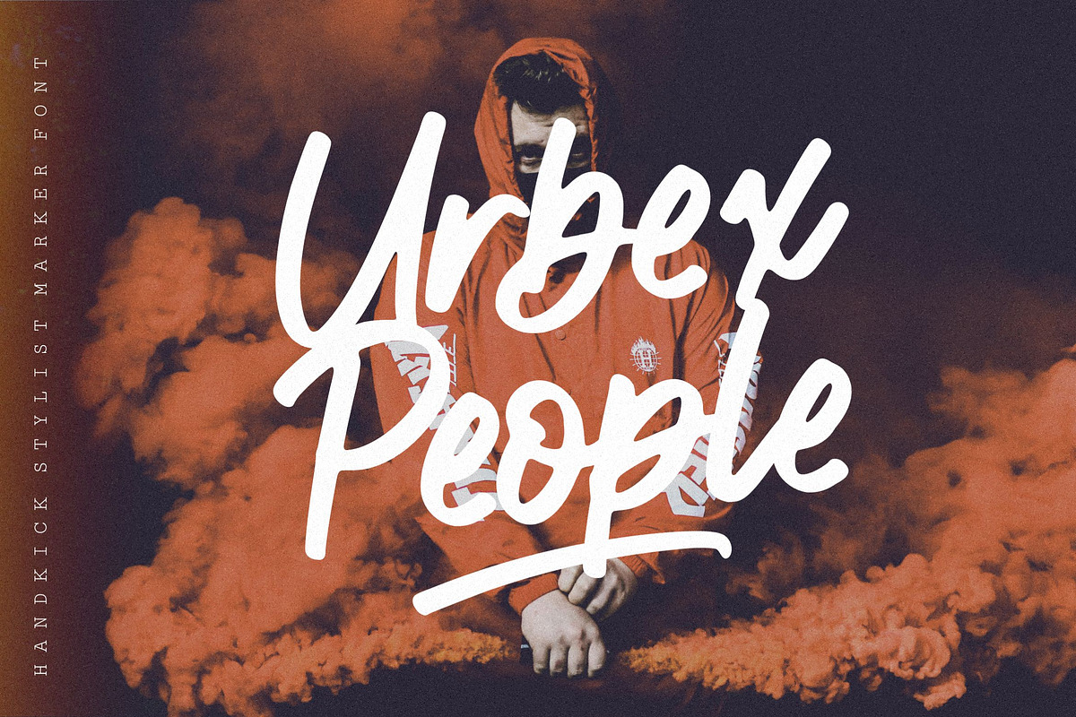 Handkick Marker Font, a Script Font by Letteralle Studios (Photo 8 of 8)