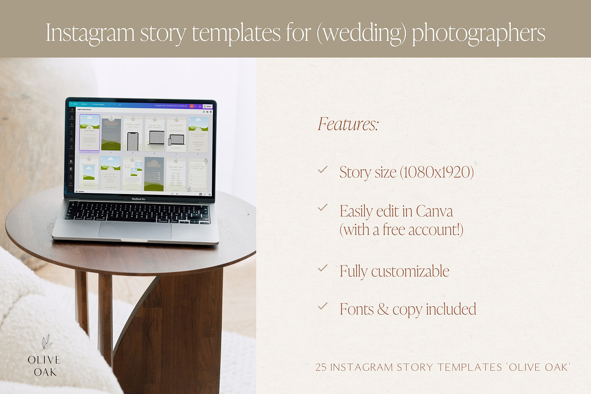 Wedding Photographer Story Templates, a Social Media Template by Wonderlik Webdesign (Photo 7 of 10)