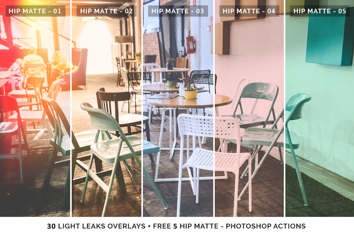 Light Leaks - Photo Overlays, an Action Add-On by Nostal Studio (Photo 2 of 9)