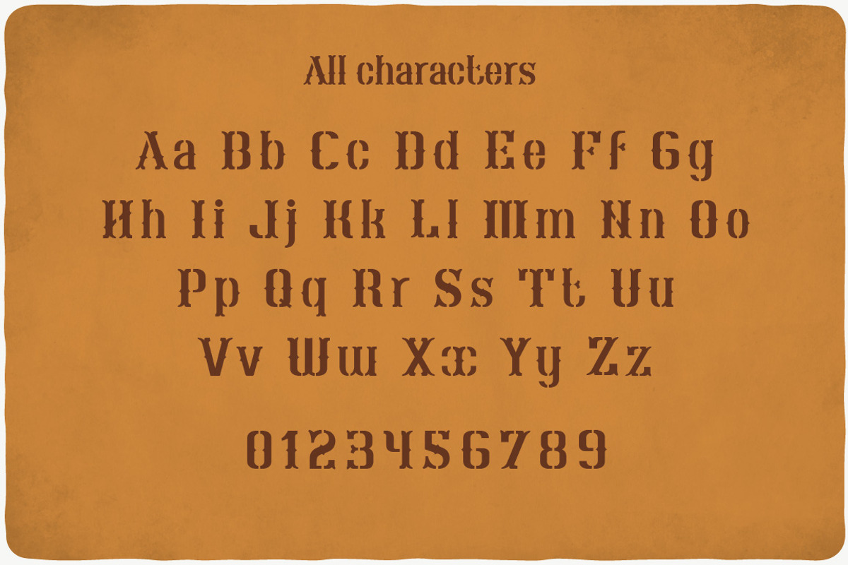 Schnaps Typeface preview 2