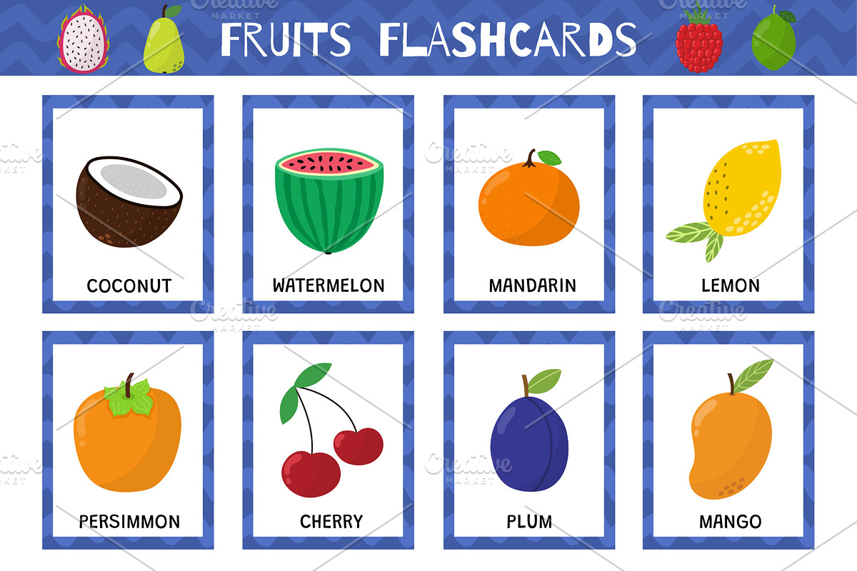 Flashcards for Kids Bundle: 570 in 1, an Education Illustration by Gulnara Sabirova (Photo 45 of 48)