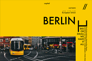 BERLIN CITY POSTER