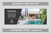 3 Facebook cover templates, a Social Media Template by Malst (Thumbnail 4 of 4)