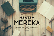 Hantam Mereka - Handcrafted typeface, a Sans Serif Font by Dikas Studio (Thumbnail 1 of 3)