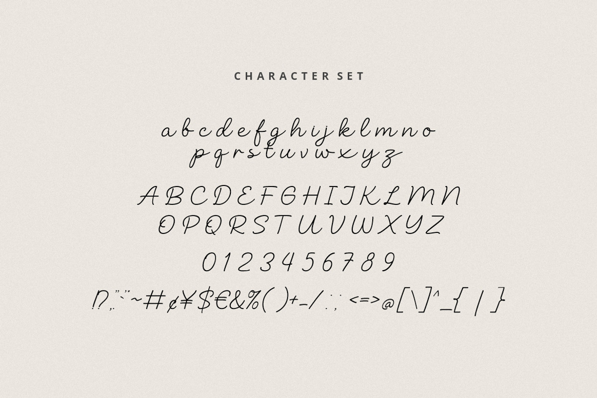 Beauty Story Font, a Handwritten Font by Burhan Afif (Photo 8 of 9)